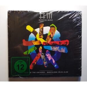 Depeche Mode Tour Of The Universe Barcelona Live DVD CD Set Synth-Pop Electronic